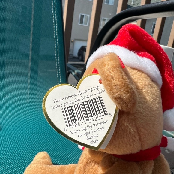 “1997 Teddy” the Holiday Bear *RARE FIND* 1997 TY Original Beanie Baby